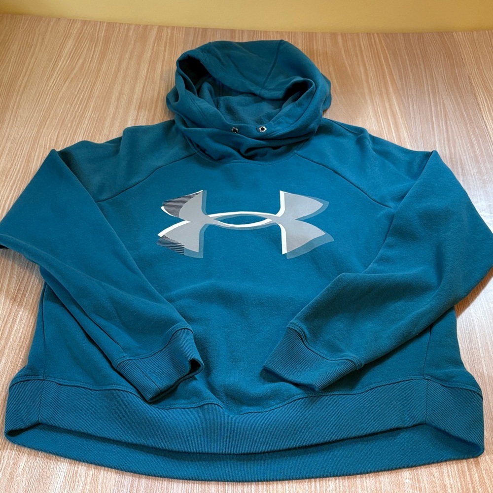Under Armour hoodie sweatshirt blue